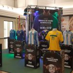 Exposição destaca a Copa Sul-Americana através de camisas de futebol