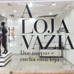 Loja Vazia recebe doações de roupas e sapatos usados