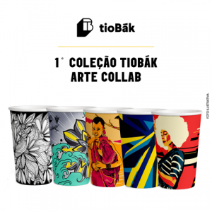 Leia mais sobre o artigo Artistas goianos assinam Coleção de Copos Arte Collab da Rede de franquia tioBák