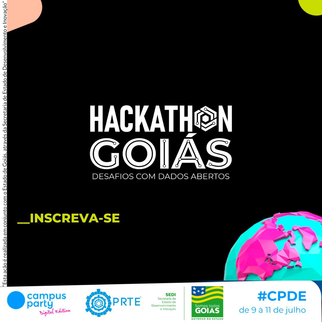 No momento você está vendo Hackaton: Campus Party Goiás Digital promove maratona de desafios com dados abertos