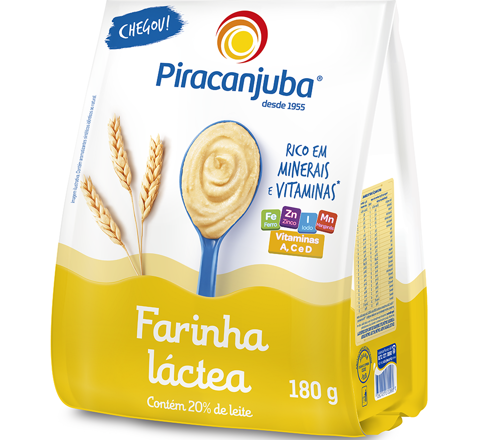 No momento você está vendo Farinha Láctea é a nova integrante do portfólio Piracanjuba