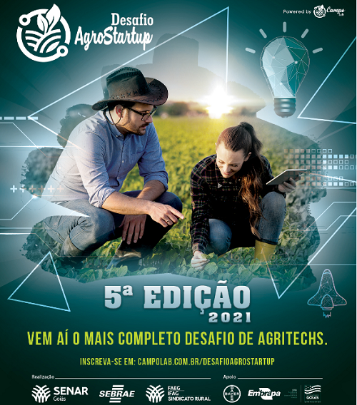 No momento você está vendo Senar Goiás e Sebrae abrem seleção de Startups para o Programa ConectaCampo