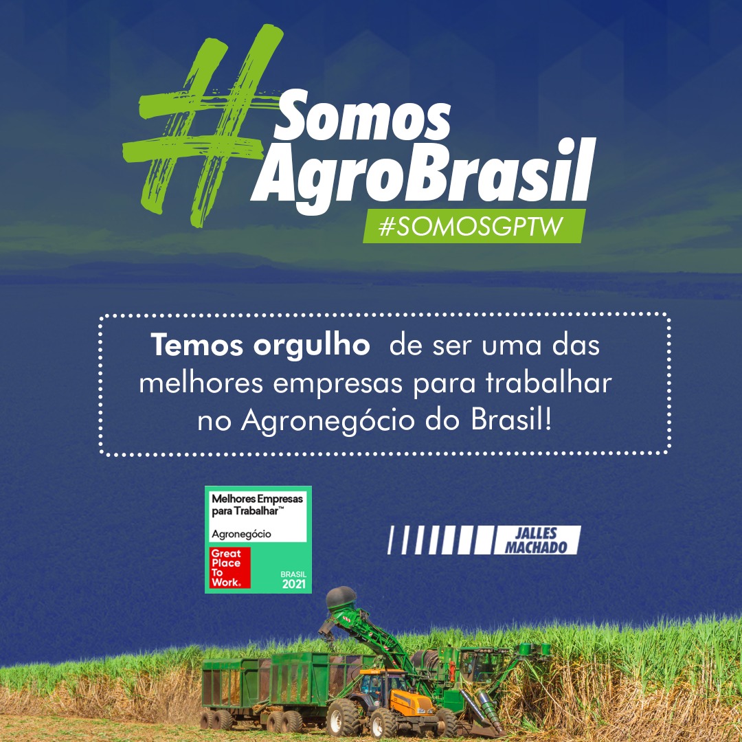 No momento você está vendo Jalles Machado é eleita uma das melhores empresas para trabalhar no Agronegócio