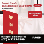 Curso gratuito de Libras está com inscrições abertas na FADISP e UNIALFA