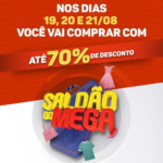 Mega Moda terá saldão com descontos de até 70%