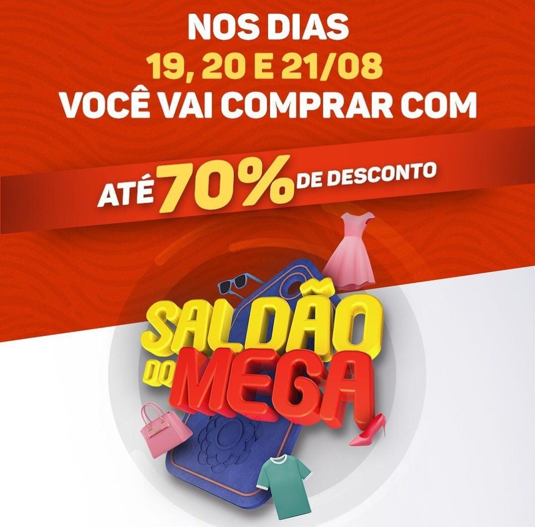 Leia mais sobre o artigo Mega Moda terá saldão com descontos de até 70%