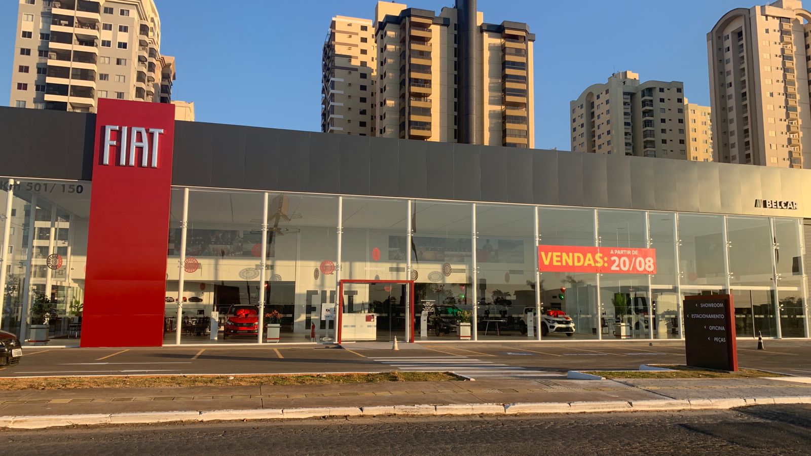 Você está visualizando atualmente Grupo Belcar inaugura sua segunda concessionária Fiat em Goiânia