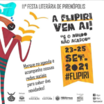 11ª Festa Literária de Pirenópolis acontece entre 23 e 25/9 em formato híbrido