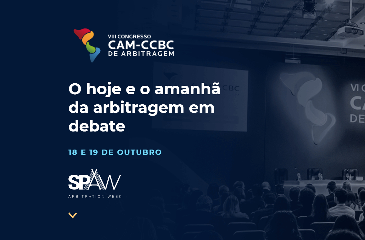 Leia mais sobre o artigo VIII Congresso CAM-CCBC de Arbitragem, 100% online e gratuito, debate principais temas do setor