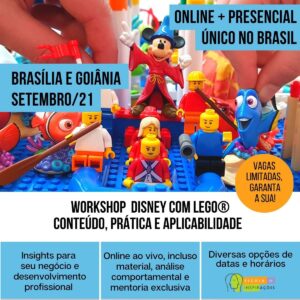 Leia mais sobre o artigo Goiânia recebe workshop que integra o poder Disney de encantar com a maneira LEGO® de entregar