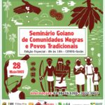 Seminário Goiano de Comunidades Negras e Povos Tradicionais acontece neste sábado (28)