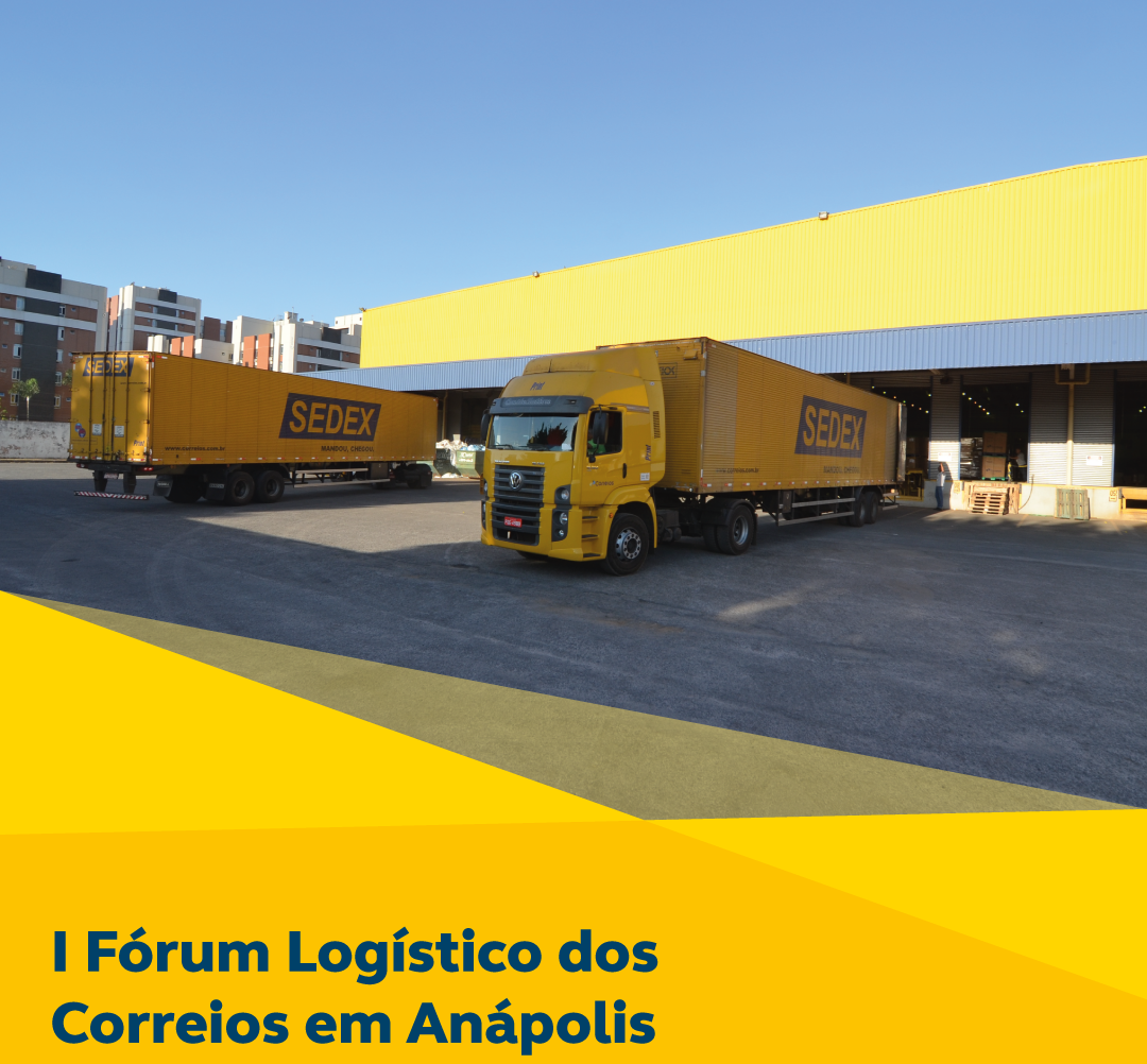 Leia mais sobre o artigo Correios promovem Fórum Logístico em Anápolis na próxima quarta-feira (3)