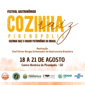 Leia mais sobre o artigo Pirenópolis recebe Festival Gastronômico Cozinha Raiz a partir da próxima quinta (18)