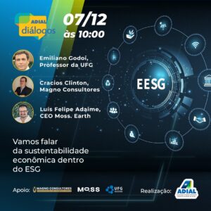 Leia mais sobre o artigo Adial promove webinar sobre sustentabilidade econômica dentro do ESG