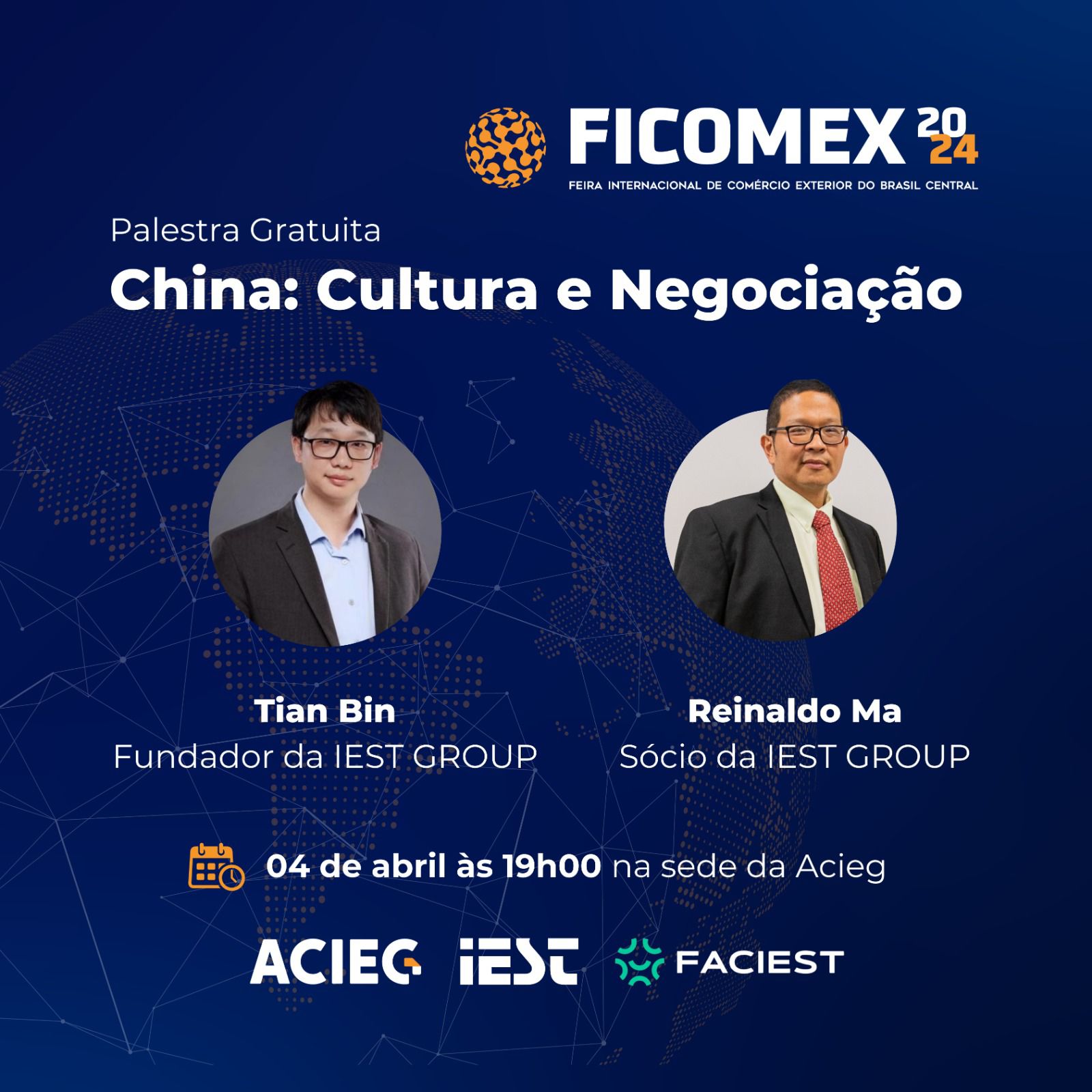 Acieg promove capacitação de empresários para negócios com a China durante a Ficomex