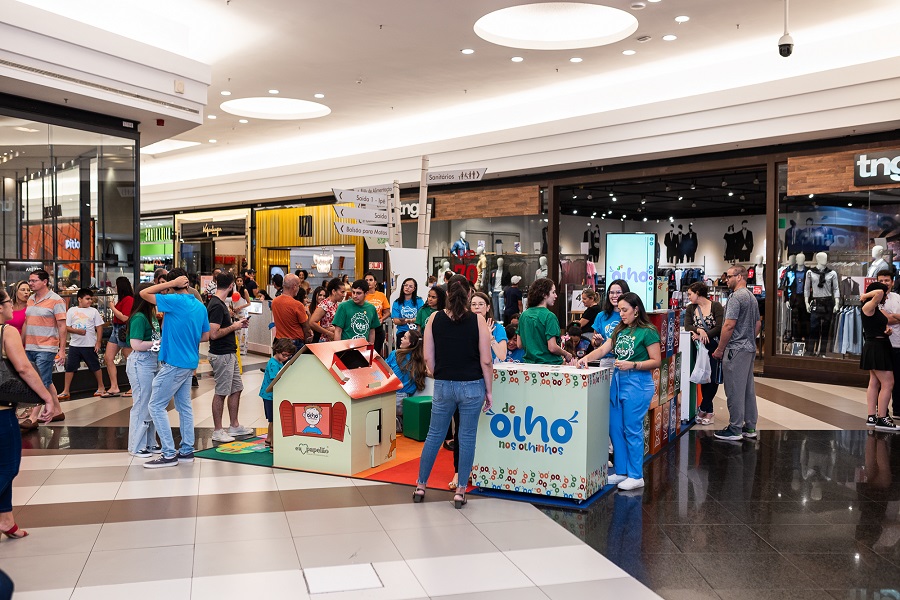 No momento você está vendo Passeio das Águas e Goiânia Shopping se unem contra o retinoblastoma