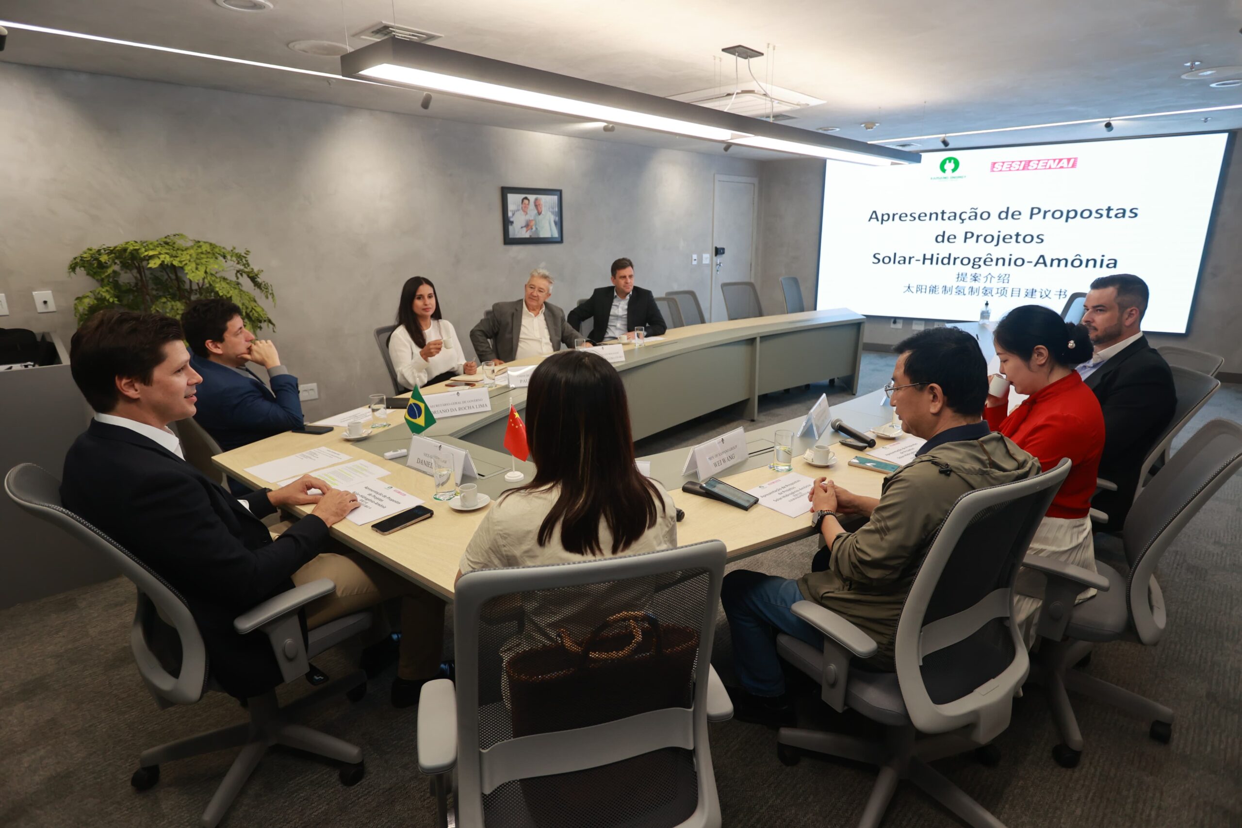 No momento você está vendo Jalles participa de reunião sobre produção de amônia líquida em Goiás